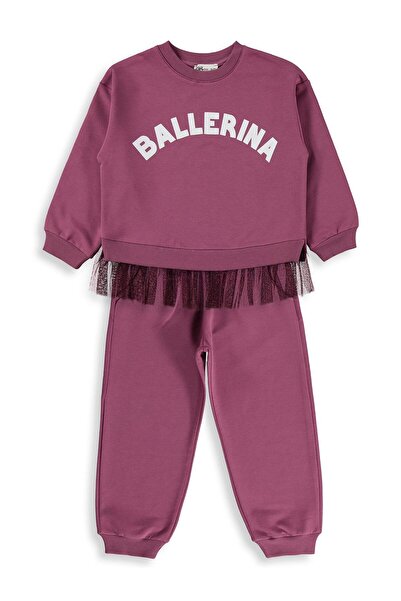 Civil Girls Civil Kız Çocuk Ballerina Baskılı Eşofman Takımı | 2 İp - 2 İp | ...