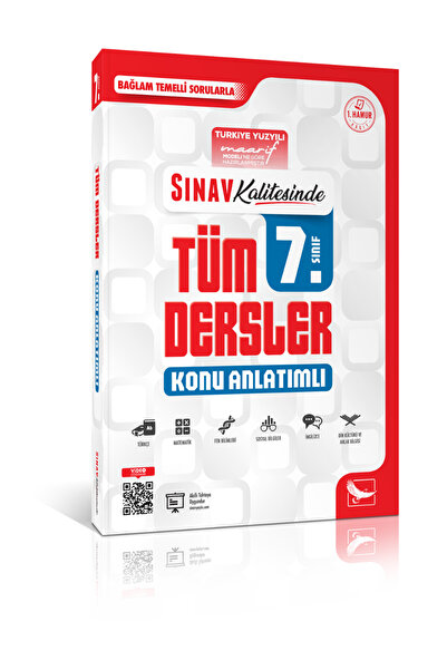 Sınav Yayınları Sınav Kalitesinde 7. Sınıf Tüm Dersler Konu Anlatımlı - Maari...