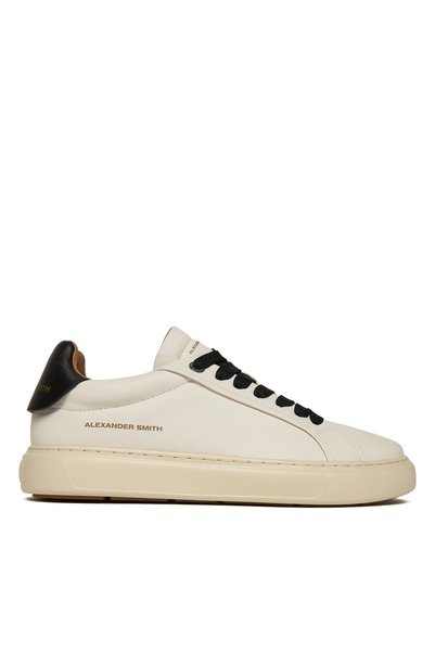 Alexander Smith Adidași bărbați Alb Negru Soho ASBCSOM-3663-WB