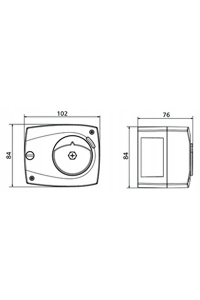 Afriso ACTUATOR CU 3 PUNCTE 230V BRAȚ 141 SUPAPĂ SUPAPE DE AMESTEC ADAPTOR
