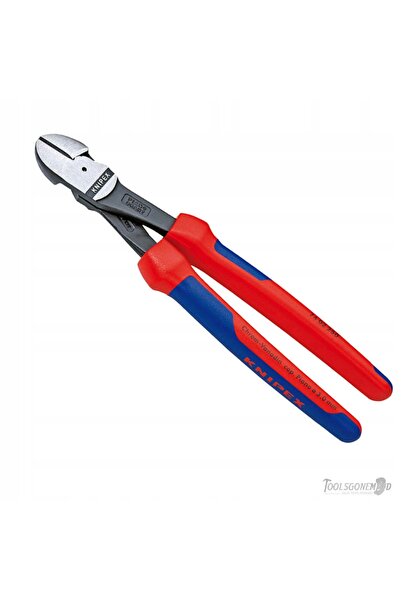 Knipex 74 02 250 clești tăietori laterali cu raport de transmisie mărit, cleș...