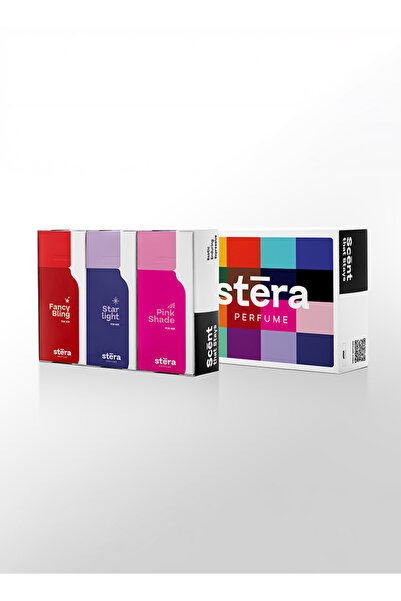 Stera MODERN MUSE Women's Perfume Set of 3 - FANCY BLING + STAR LIGHT + PINK ...