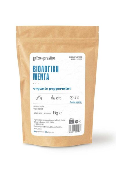 Grizo & Prasino Organic Mint 15gr Grizo Prasino