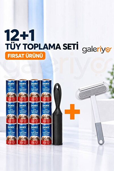 Galeriyo Višenamenska četka za kućne ljubimce i set od dva valjka za skupljan...