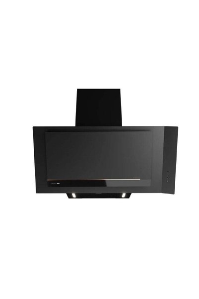 Teka Vertical Decorative Hood 90cm Touch Control Black Matt