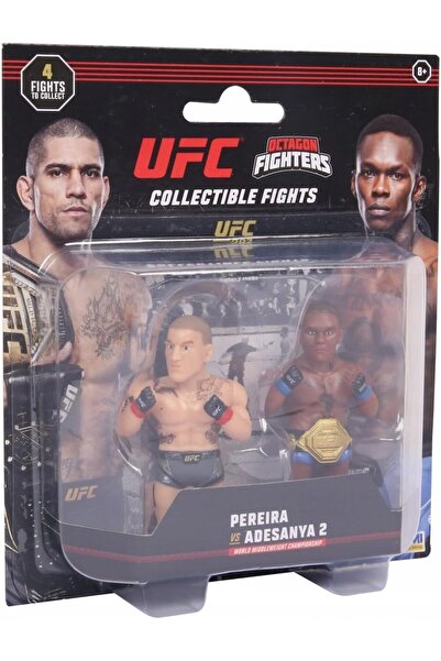 UFC Collectible Fights Blister for Boys Includes Two Action Figures, Octagon ...