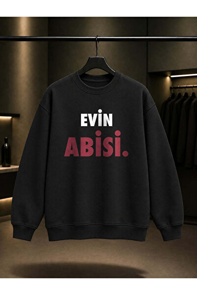 fame-stoned Evin Abisi Written Printed Unisex 100% Cotton Sweatshirt