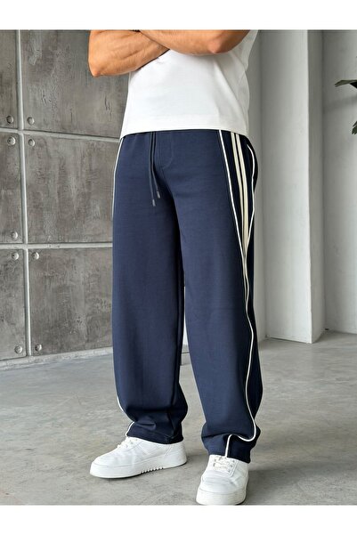 FO4RBS Heritage Striped Boyfriend Tracksuit t Navy Blue