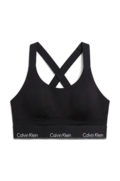 Calvin Klein MODERN SPORT HIGH SU, BAE Siyah Kadın Sporcu Sütyeni
