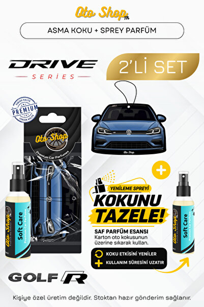 OTOSHOPTR VW GOLF 7.5 R (Pasifik Mavi) + SOFT CARE 30ml SPREY PARFÜM 2'Lİ SET...
