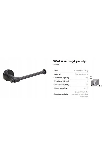 Bisk Mâner WC SKALA 08385