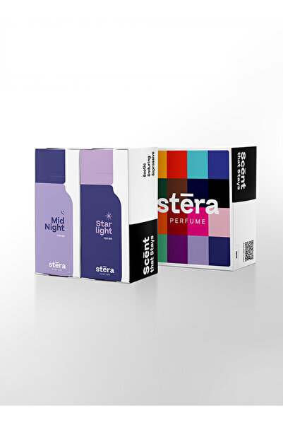 Stera STARRY MAGIC Women's Perfume Set of 2 - MID NIGHT + STAR LIGHT, Eau De ...