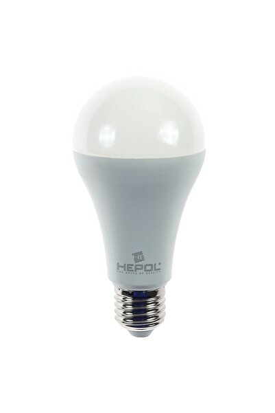 OEM Bec LED Hepol clasic A65 E27 18 W 2100 lm θερμό φως 3000 K