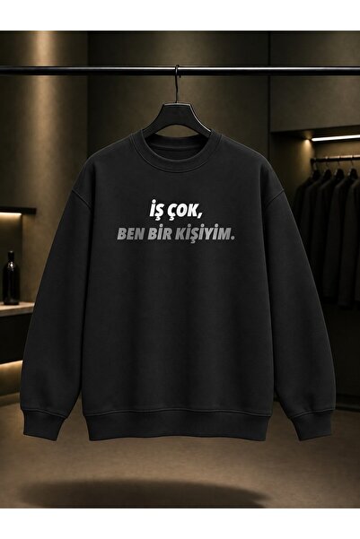 fame-stoned Business Is a Lot, I'M a Person Too Printed Unisex 100% Cotton Sw...