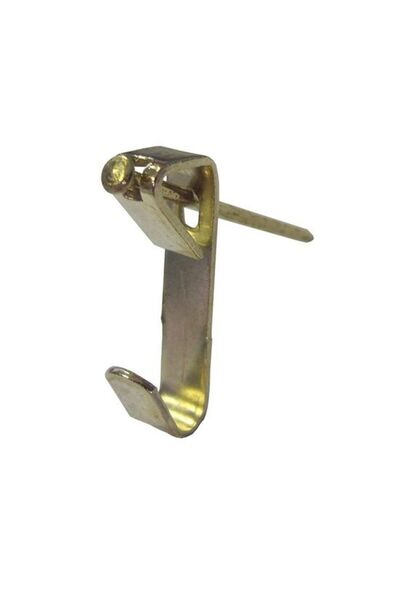 OEM Agatatoare pentru tablou, alama, 27 mm + cui