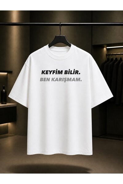 fame-stoned Keyfim Knows. I'M Not Confused Written Printed Unisex 100% Cotton...