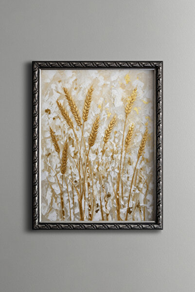epiqart Golden Stars - Vintage Patterned Painting - Fine Model