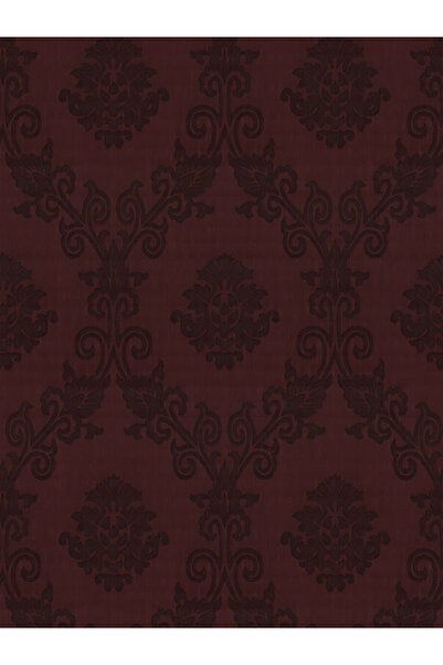 Genel Markalar BORDO DAMASK DESENLİ DUVAR KAĞIDI