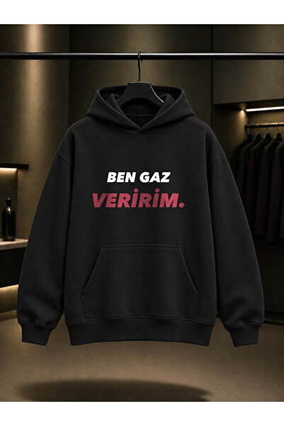 fame-stoned I Give Off Gas — Bff Double-Sided Printed Unisex 100% Cotton Hood...