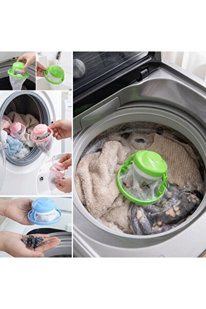 Roichil ® Çamaşır Makinesi Tüy Toplayıcı Filtre – Yıkanabilir Saç, Kıl, Tiftik ve Pet Tüyü Yakalama Aparatı