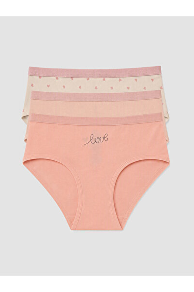 LC Waikiki Patterned Girls' Knickers 3-pack