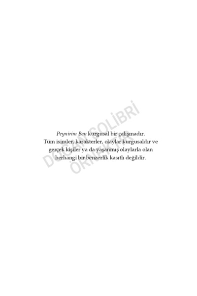 Doğan Kitap Peynirim Ben