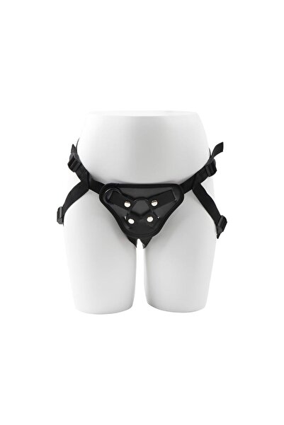 menz Centură dildo, Strap-on, MENZ ® Model Velvet Force, pentru bărbați și femei, negru