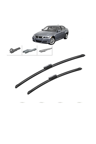 Bosch Σετ 2 Υαλοκαθαριστήρων BMW Σειρά 3 (E90) 2004-2011, για παρμπρίζ, Aerot...