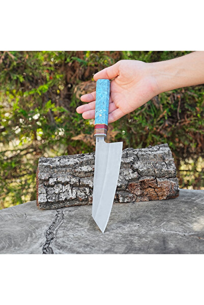 Kiritsuke Model Profesyonel Şef Bıçağı – N690 Çelik - Epoksi Sap