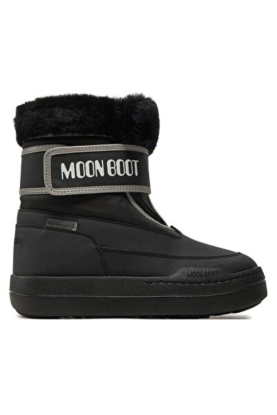 MOON BOOT Ghete de zăpadă pentru băieți, negre, mărimea S, model Junior Park ...