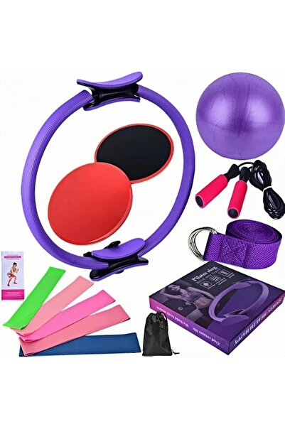 GENERAL Pilates Ring Circle Set 14 pcs Pilates Equipment Accessories for Home...
