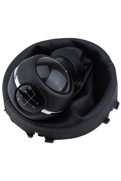 DELUXETUNING Nuca schimbator cu manson imitatie piele neagra compatibil Mini ...