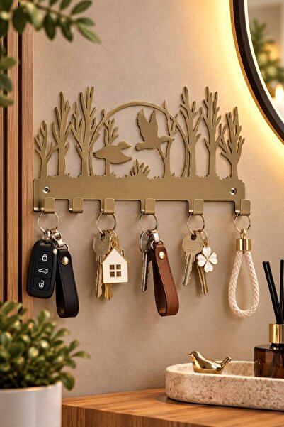 VENON Aging | |   Kaz Ve Doğa Metal Key Holder | |   Modern Wall Decor with H...