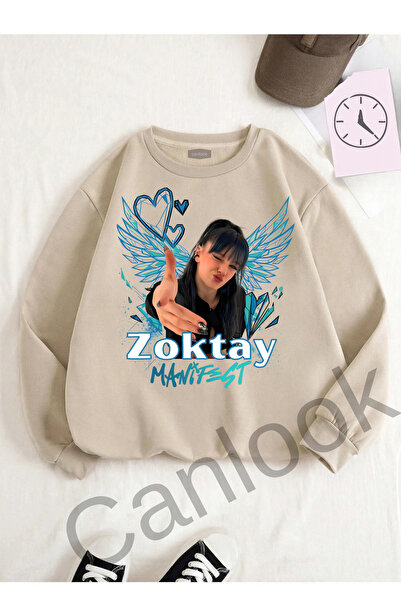 Canlook Manifest Zoktay Baskılı Sweatshirt