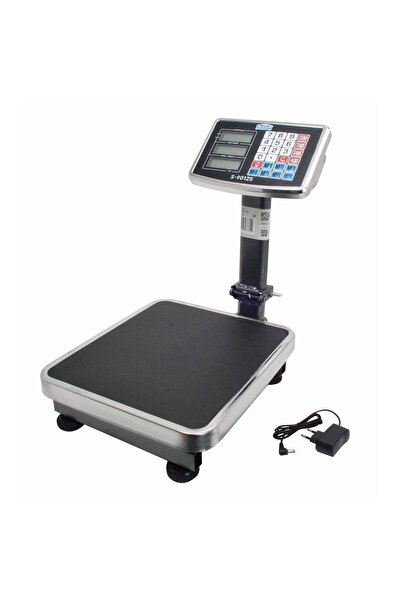 GLOBAL TOOLS Folding commercial scale with platform and LCD display 60 kg Satra