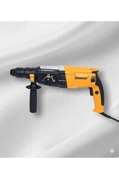 DAWUOR مثقاب مطرقي 26 مم بقوة 1050 واط طراز DWR-D2602-N مع شاك قابل للتبديل م...