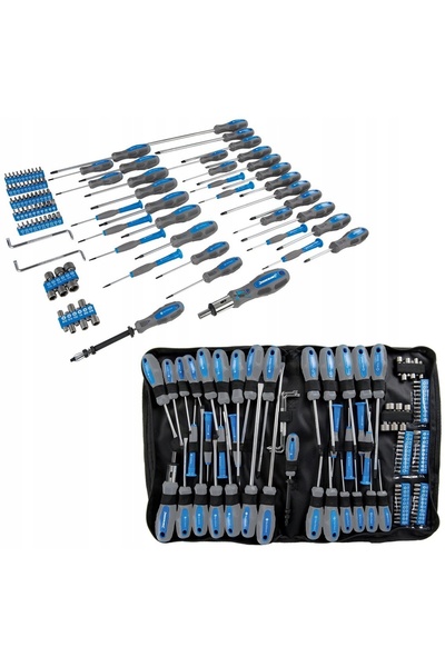 Silverline Șurubelniță Set de șurubelnițe 100 bucăți