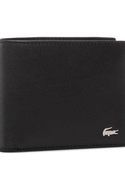Lacoste Portofel bărbătesc mare NH1115FG Negru