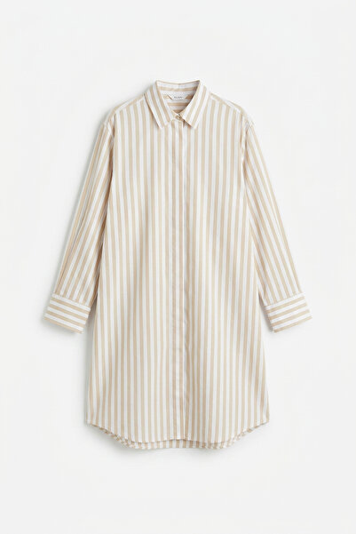 ALLDAY Long Shirt with Hidden Placket