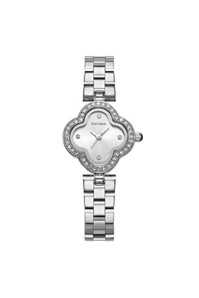 Black Moon Women's Silver Watch