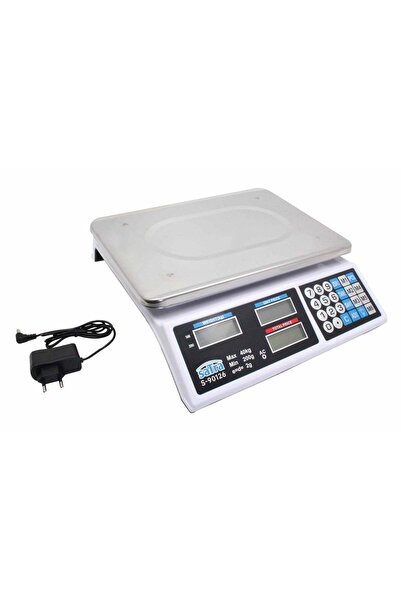 GLOBAL TOOLS Електронен кантар с LCD дисплей 200 г – 40 кг Satra