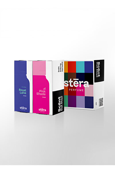 Stera ROYAL CRUSH Couple's Perfume Set of 2 - ROYAL LANE (Men) + PINK SHADE (...