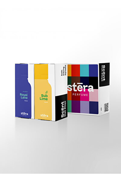 Stera BOLD MOTION Men's Perfume Set of 2 - ROYAL LANE + SUB LIME, Eau De Parf...
