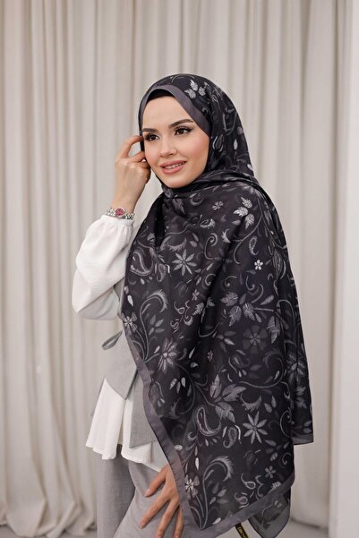 Rüya Desen-Soft Şal Siyah
