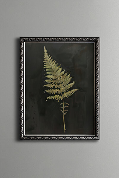 epiqart Fern - Vintage Patterned Painting - Fine Model
