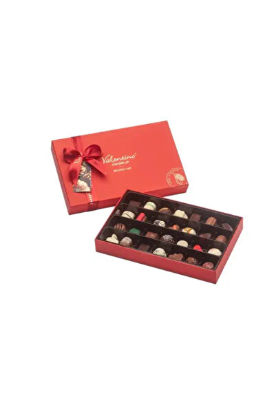 Tea Forte Κουτί με 28 Βελγικά πραλίνες Valentino Chocolatier, Μεγάλο Πολυτελέ...