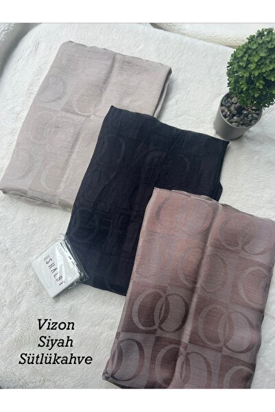 shalby Hijab Cotton Soft Textured New Big Loop Pattern Jacquard Shawl Set of ...