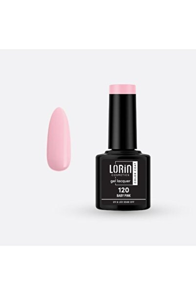 Lorin Cosmetics Lorin Ημιμόνιμο Βερνίκι Νυχιών Τζελ 8ml. # 120 (Ροζ Μωρού) - ...