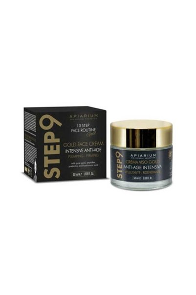 Apiarium Βήμα 9 Εντατική Φροντίδα Προσώπου 24ωρης Δράσης με Χρυσό 23Κ 50ml