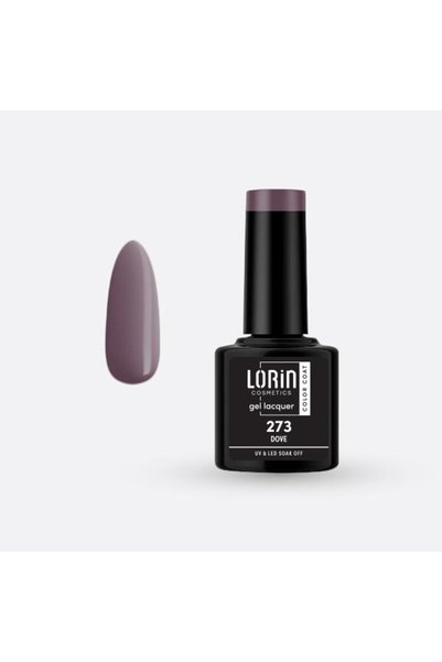 Lorin Cosmetics Lorin Ημιμόνιμο Βερνίκι Νυχιών Τζελ 8ml. # 273 (Dove) - Lorin.gr